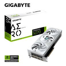 GIGABYTE VGA NVIDIA GeForce RTX 5070 AERO OC 12G, 12G GDDR7, 3xDP, 1xHDMI GIGABYTE VGA NVIDIA GeForce RTX 5070 AERO OC 12G, 12G GDDR7, 3xDP, 1xHDMI