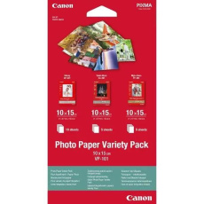 Canon PAPÍR Photo Paper Variety Pack 10x15cm VP-101 Canon PAPÍR Photo Paper Variety Pack 10x15cm VP-101