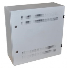 XtendLan 19" nástěnný vertikální rozvaděč 2U+4U 540x200, perforované dveře, 2x zámek, šedý XtendLan 19" nástěnný vertikální rozvaděč 2U+4U 540x200, perforované dveře, 2x zámek, šedý