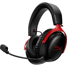 HyperX Cloud III Wireless BLK/RED GAM HEADSET - Sluchátka k PC HyperX Cloud III Wireless BLK/RED GAM HEADSET - Sluchátka k PC