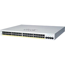 BAZAR - Cisco switch CBS220-48P-4G (48xGbE,4xSFP,48xPoE+,382W) - REFRESH - Rozbaleno (Komplet)
