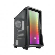 Fortron skříň Midi Tower CMT212G Black, A.RGB light bar Fortron skříň Midi Tower CMT212G Black, A.RGB light bar