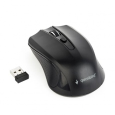 GEMBIRD myš MUSW-4B-04, černá, bezdrátová, USB nano receiver GEMBIRD myš MUSW-4B-04, černá, bezdrátová, USB nano receiver