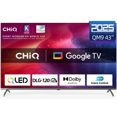 CHiQ U43QM9G TV 43", UHD QLED Google TV CHiQ U43QM9G TV 43", UHD QLED Google TV
