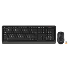 A4tech Set klávesnice+myš FG1012, Bezdrátový, US, černá A4tech Set klávesnice+myš FG1012, Bezdrátový, US, černá