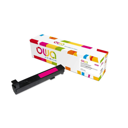 OWA Armor toner pro HP Color Laserjet Ese M855, 31500 Stran, CF313A, červená/magenta