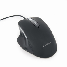 GEMBIRD myš MUS-6B-02, drátová, optická, USB, podsvícená, černá GEMBIRD myš MUS-6B-02, drátová, optická, USB, podsvícená, černá