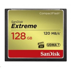 SanDisk Compact Flash Card 128GB Extreme (R:120/W:85 MB/s UDMA7) SanDisk Compact Flash Card 128GB Extreme (R:120/W:85 MB/s UDMA7)