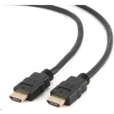 GEMBIRD Kabel HDMI - HDMI 3m (v1.4, 3D, zlacené kontakty, stíněný) GEMBIRD Kabel HDMI - HDMI 3m (v1.4, 3D, zlacené kontakty, stíněný)