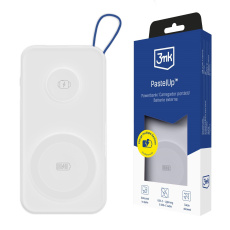 3mk PastelUp Powerbank 10,000mAh 22.5W USB 1A1C - White 3mk PastelUp Powerbank 10,000mAh 22.5W USB 1A1C - White