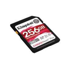 Kingston SDXC karta 256GB Canvas React Plus, UHS-II, U3, V60, R:280/W:150MB/s Kingston SDXC karta 256GB Canvas React Plus, UHS-II, U3, V60, R:280/W:150MB/s