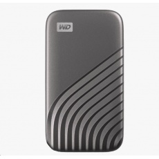 SanDisk WD My Passport SSD externí 2TB , USB-C 3.2 ,1050/1000MB/s R/W PC & Mac ,Space Gray SanDisk WD My Passport SSD externí 2TB , USB-C 3.2 ,1050/1000MB/s R/W PC & Mac ,Space Gray