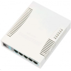 MikroTik RouterBOARD RB260GS (CSS106-5G-1S), Taifatech TF470 CPU, výkonný nastavitelný switch, 5x LAN, 1xSFP slot MikroTik RouterBOARD RB260GS (CSS106-5G-1S), Taifatech TF470 CPU, výkonný nastavitelný switch, 5x LAN, 1xSFP slot