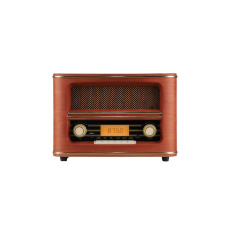 Orava RR-55 retro rádio, LCD displej, 2x2,5W, Bluetooth, výstup na sluchátka, USB, AUX vstup, FM rádio, Anténa Orava RR-55 retro rádio, LCD displej, 2x2,5W, Bluetooth, výstup na sluchátka, USB, AUX vstup, FM rádio, Anténa