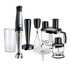 Braun Multiquick 7 MQ 7087 X tyčový mixér, 1000 W, bohaté příslušenství, regulace otáček, černý Braun Multiquick 7 MQ 7087 X tyčový mixér, 1000 W, bohaté příslušenství, regulace otáček, černý