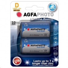 AgfaPhoto Power alkalická baterie LR20/D, blistr 2ks AgfaPhoto Power alkalická baterie LR20/D, blistr 2ks