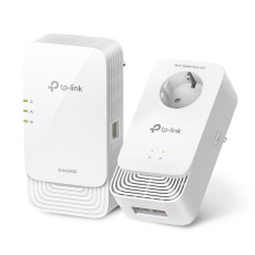 TP-Link PGW2440 KIT EasyMesh WiFi6 průchozí powerline set (G.hn2400,AX1800,2,4GHz/5GHz,3xGbE) TP-Link PGW2440 KIT EasyMesh WiFi6 průchozí powerline set (G.hn2400,AX1800,2,4GHz/5GHz,3xGbE)