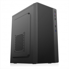 1stCOOL skříň STEP 4, micro tower, AU, USB 3.0, bez zdroje, černá 1stCOOL skříň STEP 4, micro tower, AU, USB 3.0, bez zdroje, černá