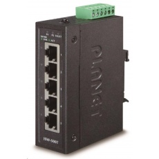 Planet ISW-500T Switch, 5x 10/100Base-TX, ESD, DIN, IP30, -40~75°C Planet ISW-500T Switch, 5x 10/100Base-TX, ESD, DIN, IP30, -40~75°C