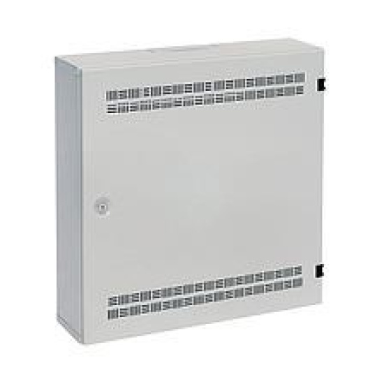Solarix rozvaděč SOHO LC-18 s lištami 2U, 4U a 11U, 550x550x150mm šedá RAL 7035 LC-18-55-15-G