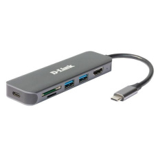 D-Link DUB-2327 USB-C Hub with HDMI and SD/microSD Card Reader, 2x USB3.0, mini docking station D-Link DUB-2327 USB-C Hub with HDMI and SD/microSD Card Reader, 2x USB3.0, mini docking station