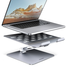 AXAGON STND-LQ, hliníkový HQ stojan pro notebooky 10" - 16", nastavitelná výška a úhel AXAGON STND-LQ, hliníkový HQ stojan pro notebooky 10" - 16", nastavitelná výška a úhel