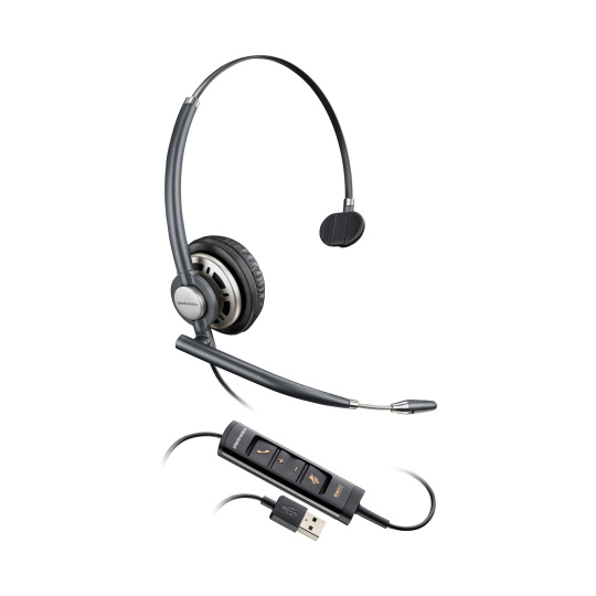 Poly EncorePro 715 USB-A Monoaural Headset TAA Poly EncorePro 715 USB-A Monoaural Headset TAA