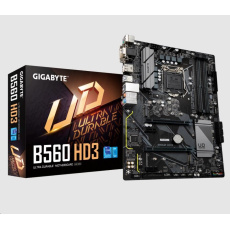 BAZAR - GIGABYTE MB Sc LGA1200 B560 HD3, Intel B560, 4xDDR4, 1xDP, 1xHDMI, 1xDVI, 1xVGA - Po opravě (Bez příšlušenství) BAZAR - GIGABYTE MB Sc LGA1200 B560 HD3, Intel B560, 4xDDR4, 1xDP, 1xHDMI, 1xDVI, 1xVGA - Po opravě (Bez příšlušenství)