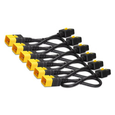 APC Power Cord Kit (6 ks), Locking, C19 to C20, 1.2m, RED APC Power Cord Kit (6 ks), Locking, C19 to C20, 1.2m, RED
