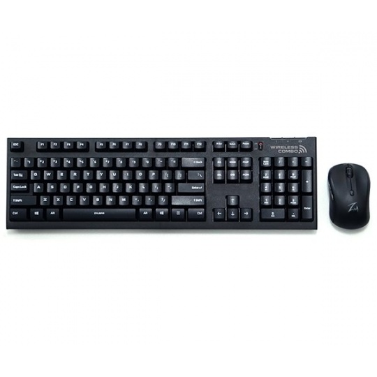 ZALMAN Set klávesnice a myš bezdrátové ZM-KM870RF, black, ENG