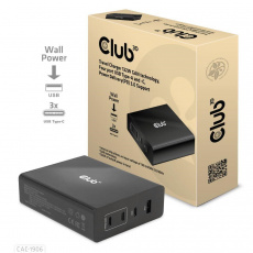 Club3D cestovní nabíječka 132W GAN technologie, 4xUSB-A a USB-C, PD 3.0 Support Club3D cestovní nabíječka 132W GAN technologie, 4xUSB-A a USB-C, PD 3.0 Support