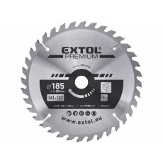 Extol Premium (8803226) kotouč pilový s SK plátky, 185x2,2x20mm, 36T