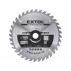 Extol Premium (8803226) kotouč pilový s SK plátky, 185x2,2x20mm, 36T Extol Premium (8803226) kotouč pilový s SK plátky, 185x2,2x20mm, 36T