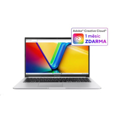 ASUS NTB Vivobook 15 (X1502VA-NJ882W), i5-13420H, 15.6" 1920x1080, 16GB, 1TB SSD, Iris X, W11 Home, Cool Silver ASUS NTB Vivobook 15 (X1502VA-NJ882W), i5-13420H, 15.6" 1920x1080, 16GB, 1TB SSD, Iris X, W11 Home, Cool Silver