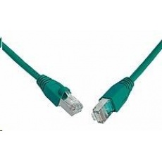 Solarix Patch kabel CAT5E SFTP PVC 20m zelený snag-proof C5E-315GR-20MB Solarix Patch kabel CAT5E SFTP PVC 20m zelený snag-proof C5E-315GR-20MB