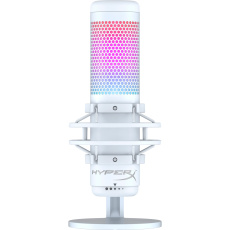 HyperX QuadCast S USB WHT Microphone - Mikrofon HyperX QuadCast S USB WHT Microphone - Mikrofon