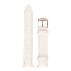 Garett řemínek 18 mm, bílý kožený Garett řemínek 18 mm, bílý kožený