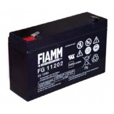 Baterie - Fiamm FG11202 (6V/12,0Ah - Faston 250), životnost 5let Baterie - Fiamm FG11202 (6V/12,0Ah - Faston 250), životnost 5let