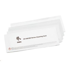 Zebra cleaning cards, 5 cards