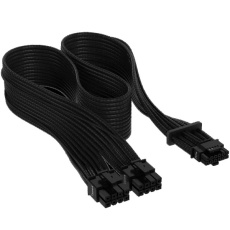 CORSAIR interní kabel Premium Individually Sleeved 12+4pin PCIe Gen 5 12VHPWR 600W cable, Type 4, Černá CORSAIR interní kabel Premium Individually Sleeved 12+4pin PCIe Gen 5 12VHPWR 600W cable, Type 4, Černá