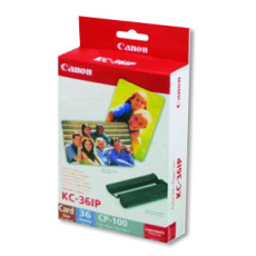 BAZAR - Canon KC36IP papír 86x54mm 36ks do termosublimační tiskárny - Rozbaleno (Komplet)