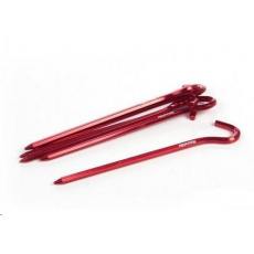 Naturehike náhradní stanové kolíky 6 ks 17 cm - červená Naturehike náhradní stanové kolíky 6 ks 17 cm - červená