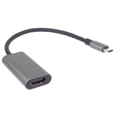 PremiumCord Převodník USB-C na HDMI, rozlišení 4K a FULL HD 1080p, kovové pouzdro PremiumCord Převodník USB-C na HDMI, rozlišení 4K a FULL HD 1080p, kovové pouzdro