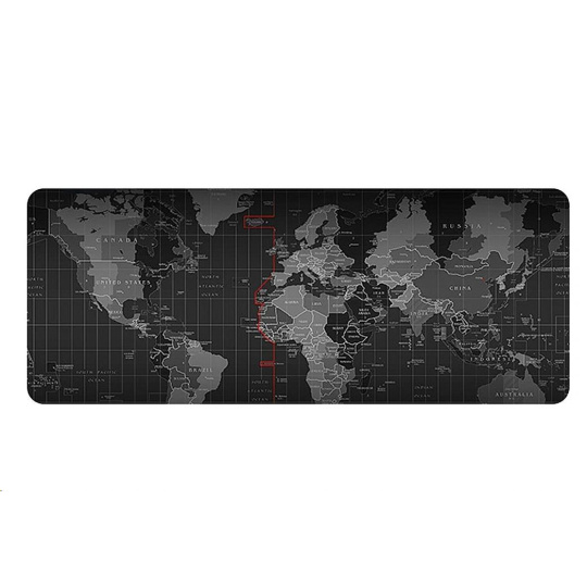 WG - Podložka pod myš WG1 / mapa světa / 300x750mm