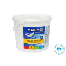 Marimex Chlor Triplex 4,6 kg - bazénová chemie - DEZINFEKCE Marimex Chlor Triplex 4,6 kg - bazénová chemie - DEZINFEKCE