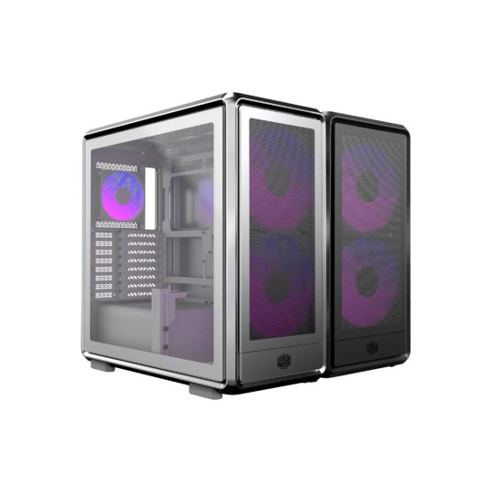 Cooler Master case MasterFrame 600 Mesh Silver ARGB, Průhledná bočnice, ATX, 2x 200mm ARGB Fan, 1x 120mm ARGB Fan, Šedá Cooler Master case MasterFrame 600 Mesh Silver ARGB, Průhledná bočnice, ATX, 2x 200mm ARGB Fan, 1x 120mm ARGB Fan, Šedá