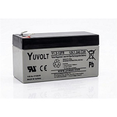 Baterie - YUVOLT Y1.2-12FR (12V; 1,2Ah; faston F1-4,7mm; životnost 3-5let) Baterie - YUVOLT Y1.2-12FR (12V; 1,2Ah; faston F1-4,7mm; životnost 3-5let)