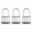 Master Lock Titanový visací zámek-  Excell - 50mm (3 ks / blistr)