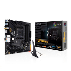 ASUS MB Sc AM4 TUF GAMING B550M-PLUS WIFI II, AMD B550, 4xDDR4, 1xDP, 1xHDMI, WI-FI, mATX ASUS MB Sc AM4 TUF GAMING B550M-PLUS WIFI II, AMD B550, 4xDDR4, 1xDP, 1xHDMI, WI-FI, mATX