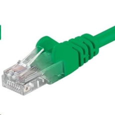 PREMIUMCORD Patch kabel UTP RJ45-RJ45 CAT5e 1.5m zelená PREMIUMCORD Patch kabel UTP RJ45-RJ45 CAT5e 1.5m zelená